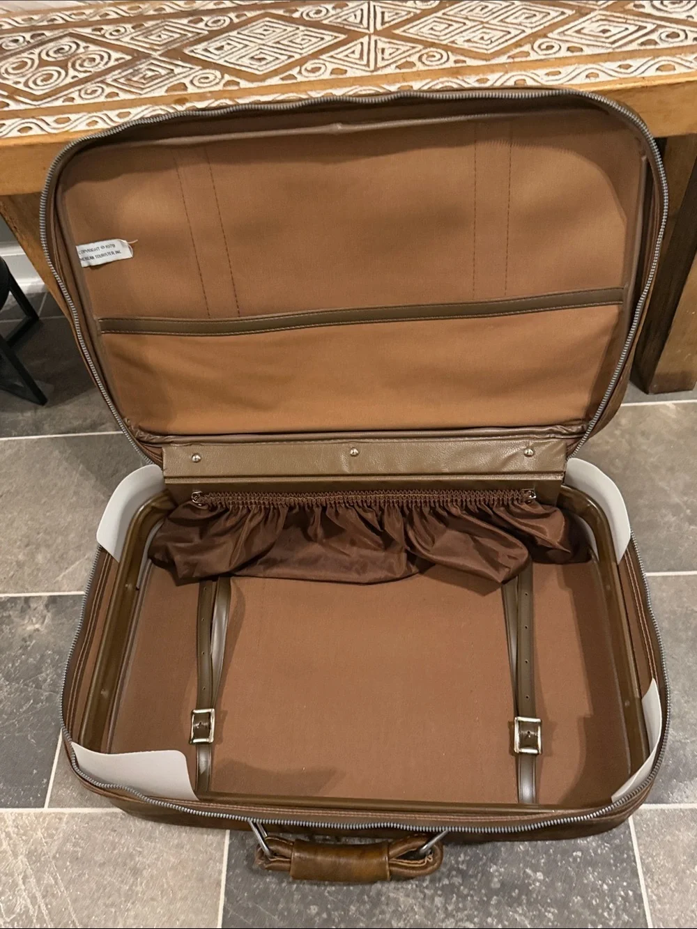 Vintage Brown Travel Bag